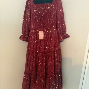 Starry Red XXL  IVY CITY Dress